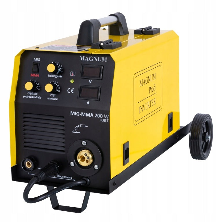 Welder MIGOMAT Magnum MIG 200W 230V SET Cylinder GAS MMA Wire TIG Inwerto Packaging status original