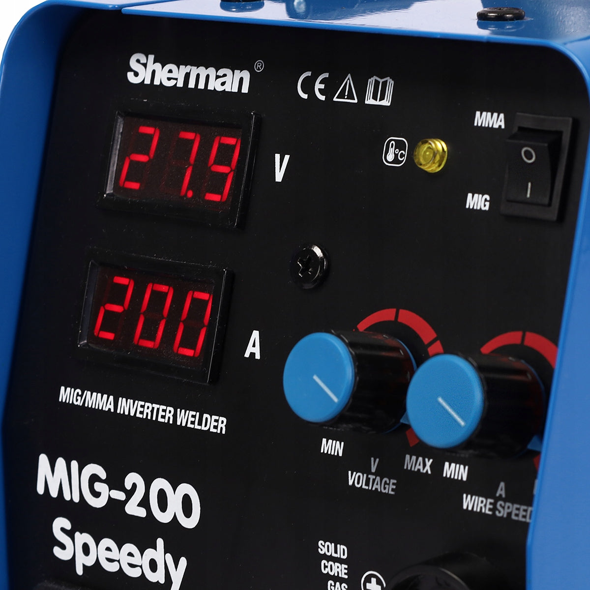 Welder MIGOMAT Sherman MIG 200 Speedy 230V MMA MAG 2R EURO Brand Sherman