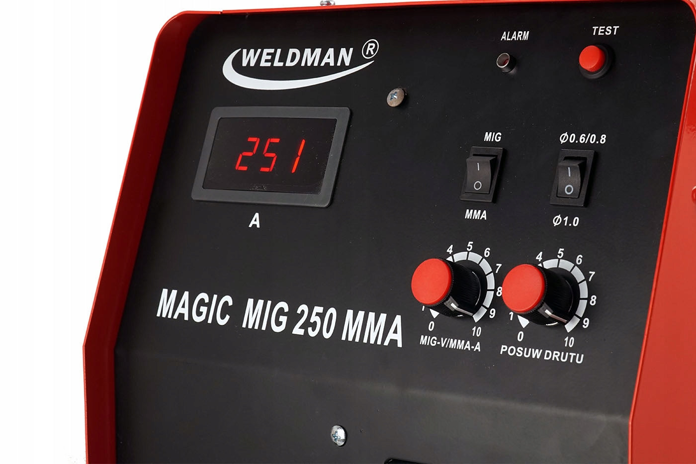 Welder MIGOMAT Weldman MIG 250 MMA MAG 4R 230V / 400V 2in1 D200 D300 Brand Weldman
