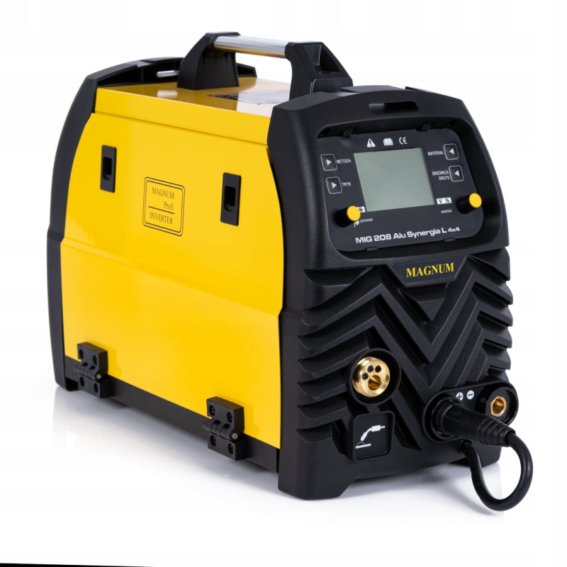 Welder Migomat Magnum 208 Alu synergy L 4x4 MIG/MAG 200A Manufacturer code U MI 208ALU 4X4 #ZESTAW2AK