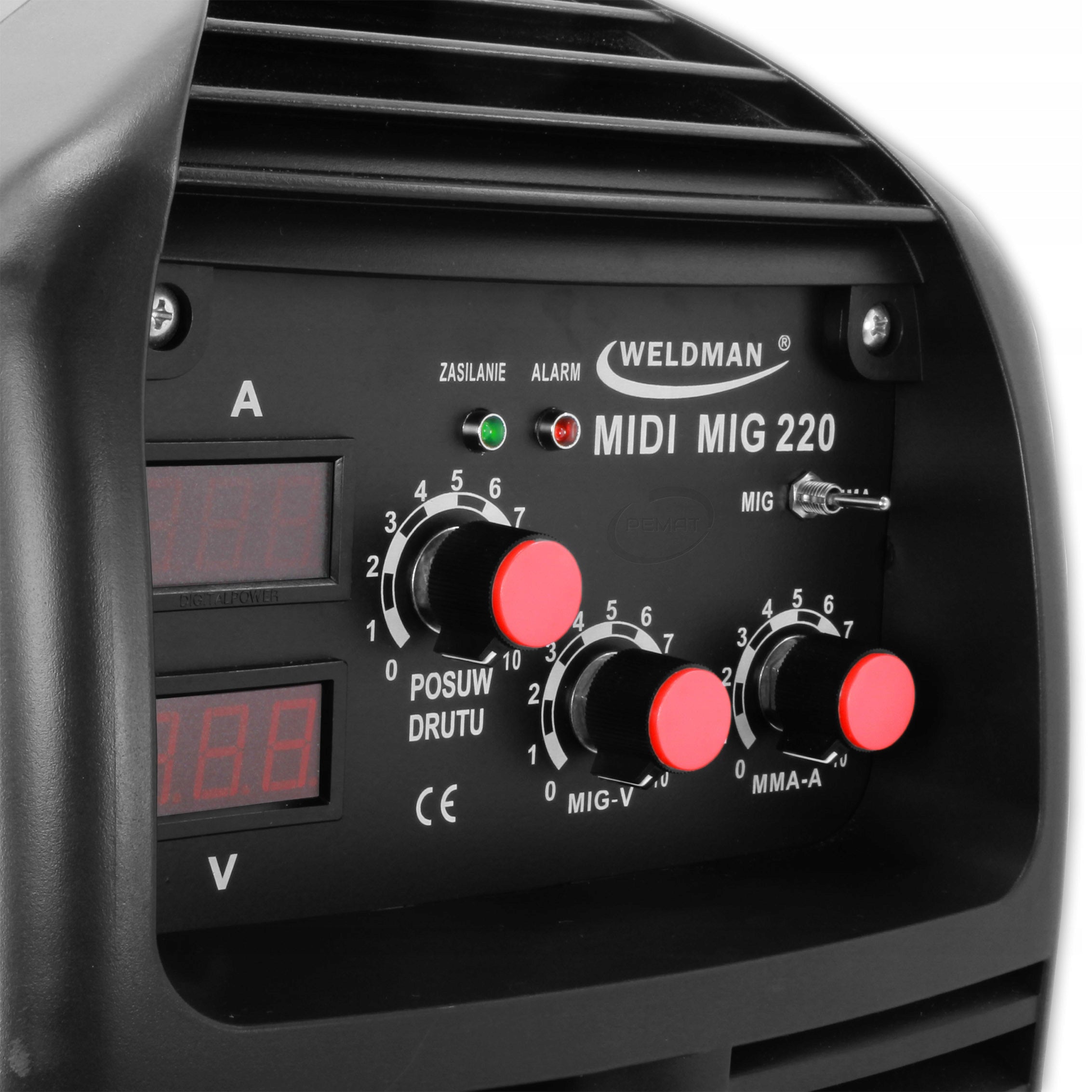 Welder inverter MIG MMA Weldman MIDI MIG 220 A Manufacturer code 103111
