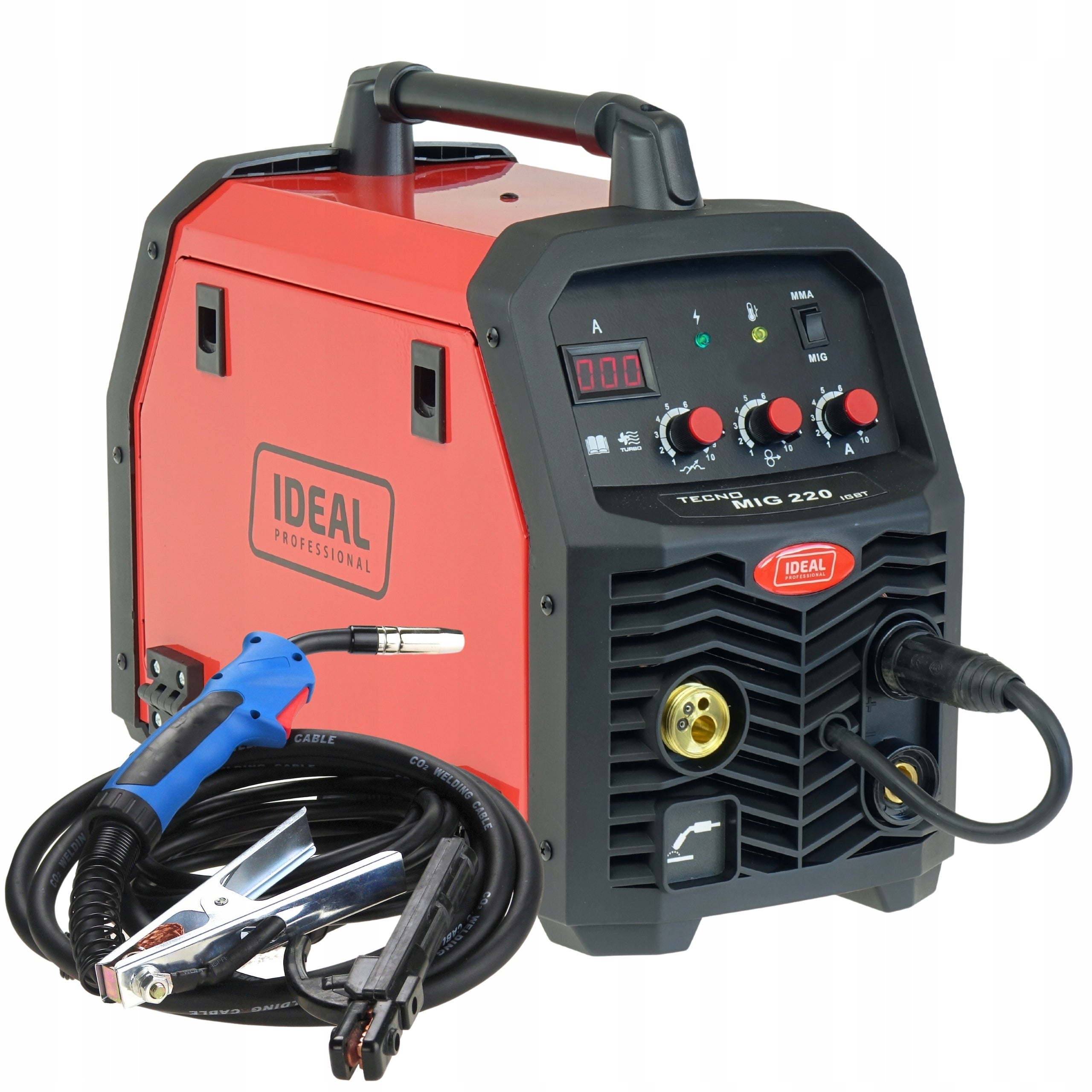 Welder migomat 2in1 TECNO MIG 220 DIGITAL 220A MIG MAG MMA 230V EAN (GTIN) 5903991108418
