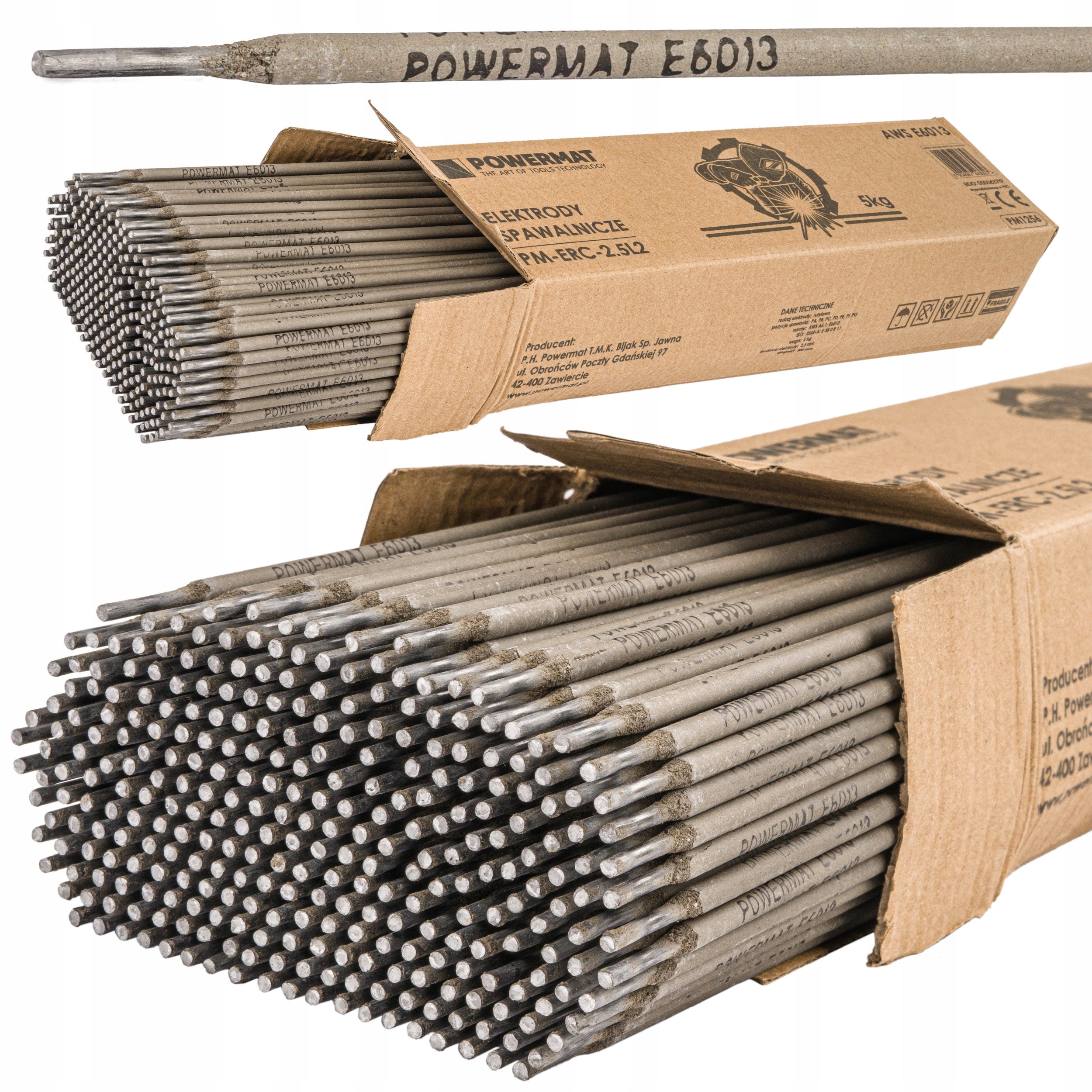 Welding electrode Powermat rutile 2,5 mm 5 kg