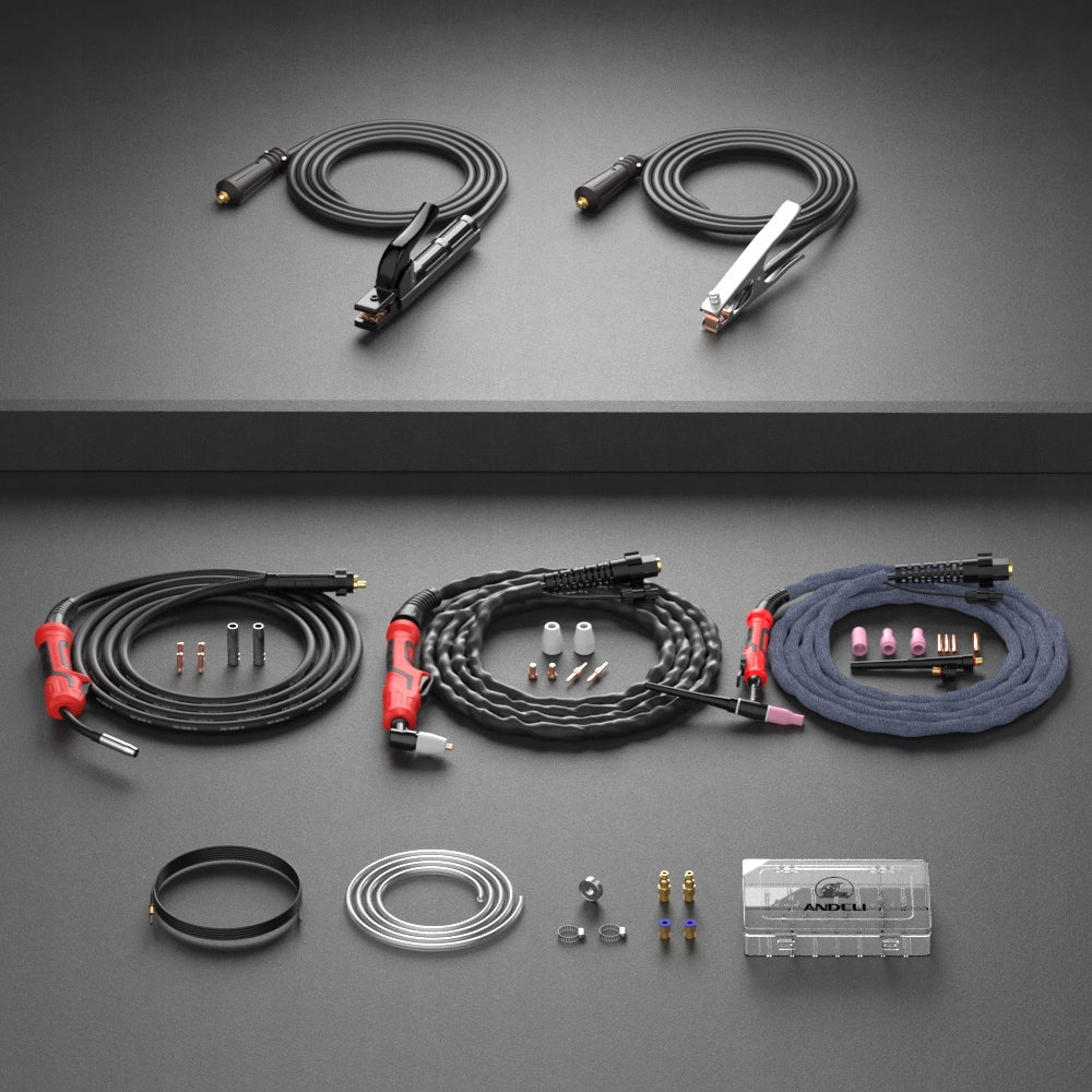 Welding machine MIG MAG 4-in-1 Synergy Plasma MIG MMA TIG DC Semi-automatic Packaging status original