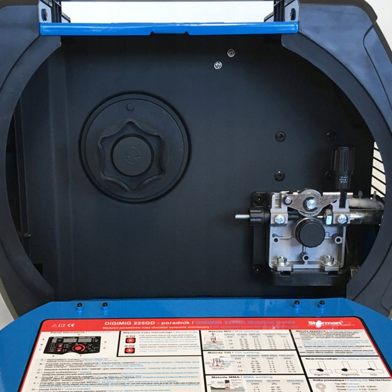 Welding machine MIGOMAT 3in1 Sherman DIGIMIG 225 GDS 220A MIG TIG MMA SYNERGY Brand Sherman