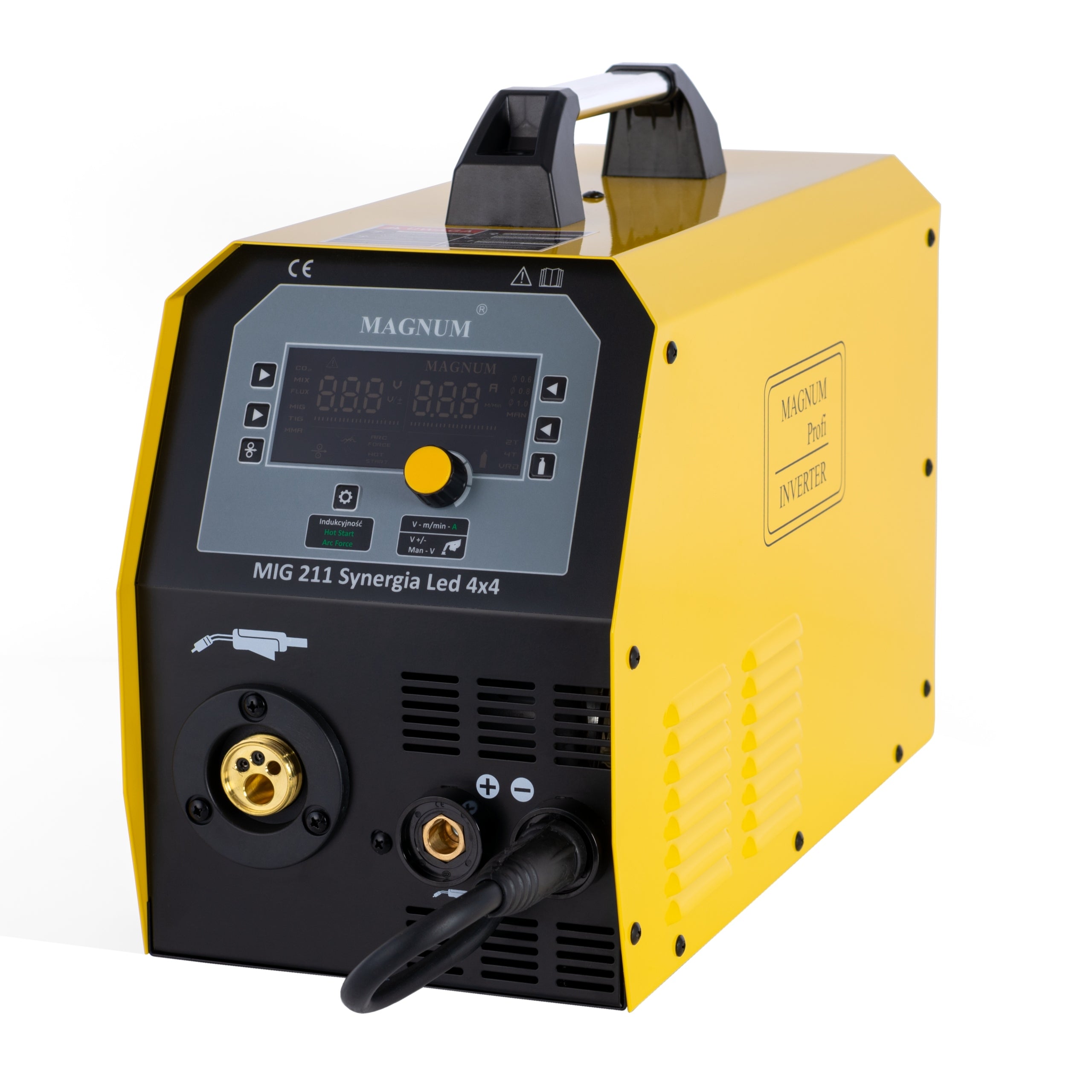 Welding machine MIGOMAT Aluminium Magnum MIG 211 SYNERGY LED MAG TIG Feeder 4x4 Packaging status original