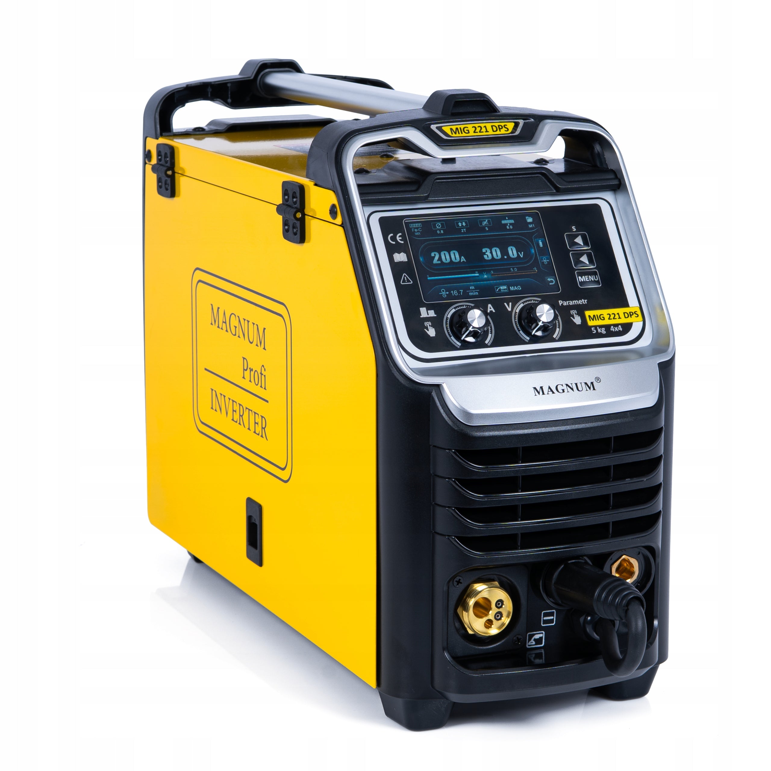 Welding machine MIGOMAT MAGNUM MIG 221 DPS MAG TIG PULS SYNERGY 200A Aluminium 4R EAN (GTIN) 5905323121560