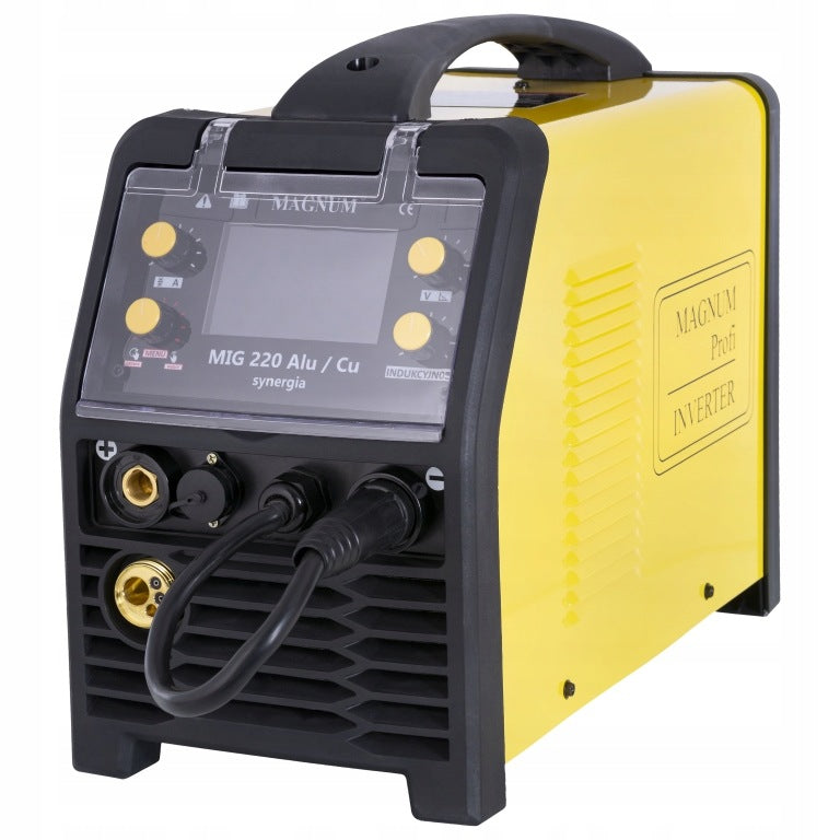 Welding machine MIGOMAT MAGNUM MIG MAG Alu SYNERGY 220 3W1 200A MASK CYLINDER WIRE Manufacturer code MAGNUM MIG 220 ALU CU KPW1