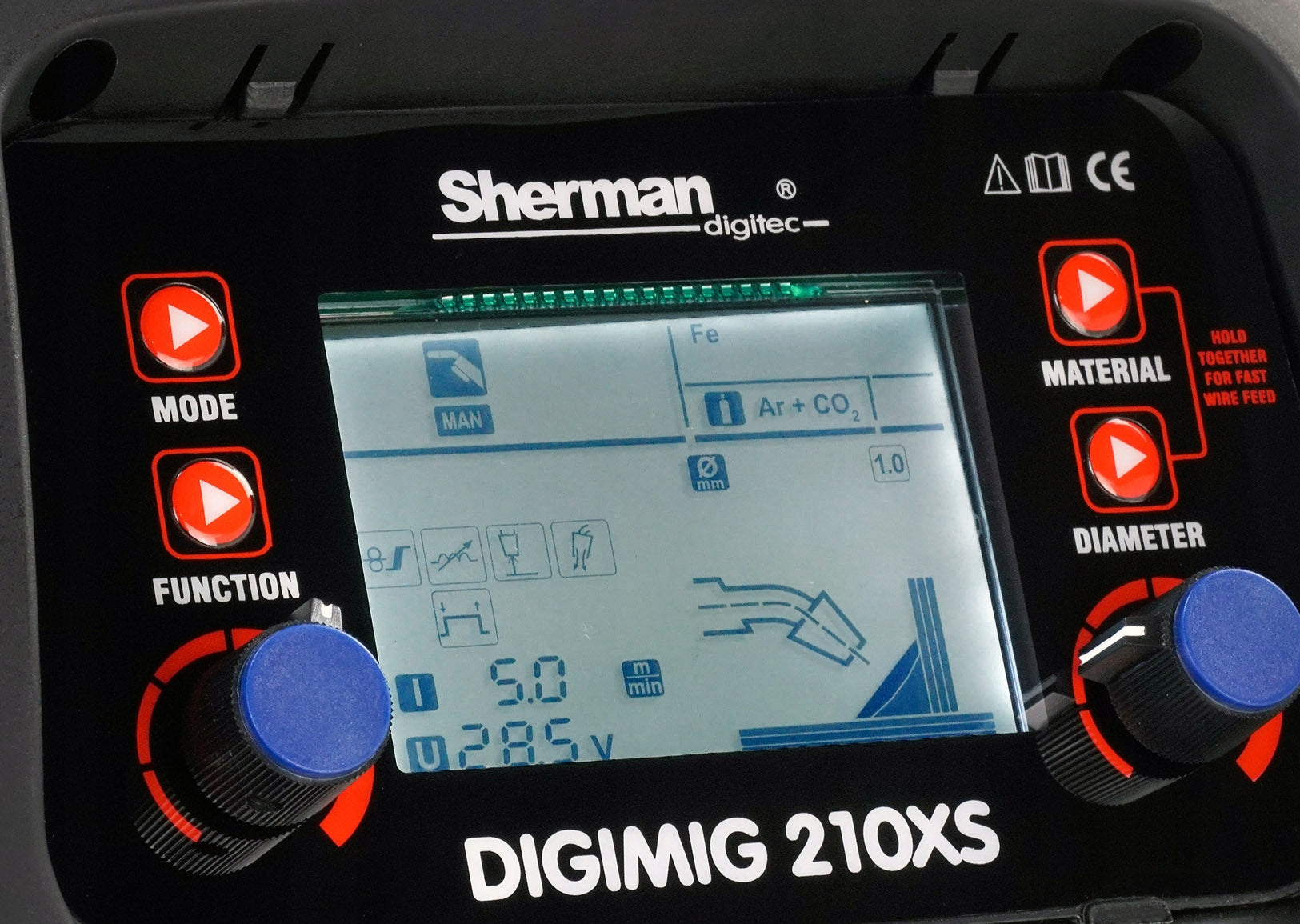 Welding machine MIGOMAT MIG MAG ALU SYNERGY Sherman 200A 230V IGBT for ALUMINIUM EAN (GTIN) 5907195564667