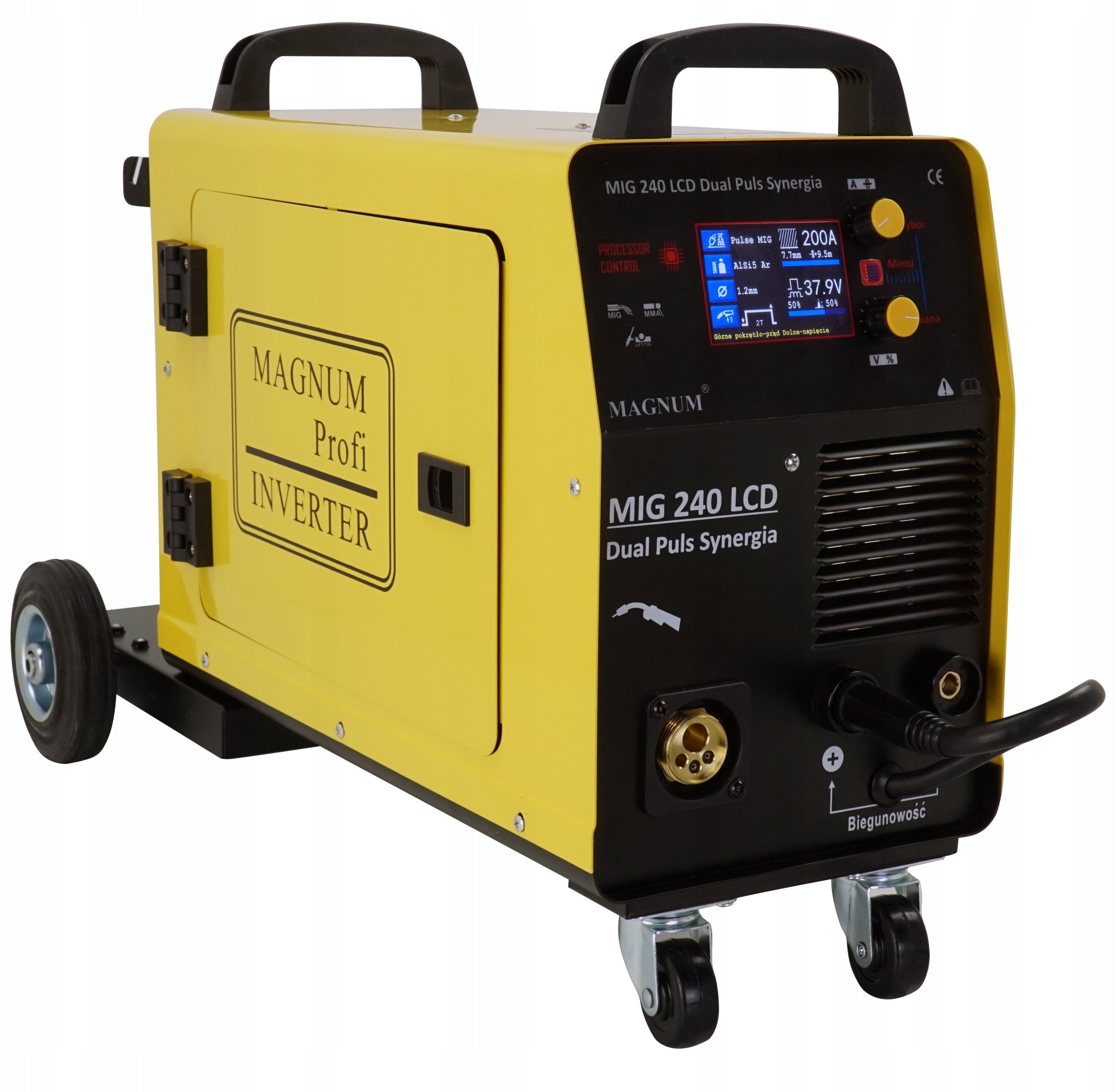 Welding machine MIGOMAT Magnum ALU SYNERGY DUAL PULS MIG MAG SET FOR WORK 4R EAN (GTIN) 5904624025652