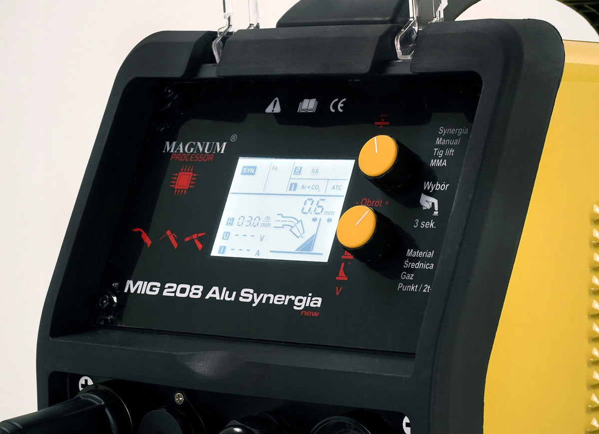 Welding machine MIGOMAT Magnum MIG 208 Synergy set Brand Magnum
