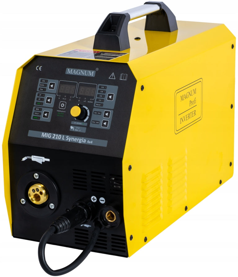 Welding machine MIGOMAT Magnum MIG 210 Synergy 200A 230V 4x4 INVERTER feeder Packaging status original