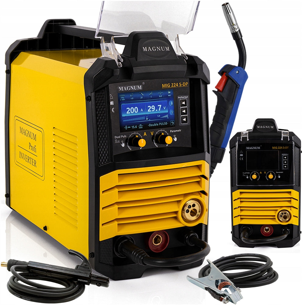Welding machine MIGOMAT Magnum MIG 224 Dual Pulse Synergy MAG TIG 230V 200A 2R