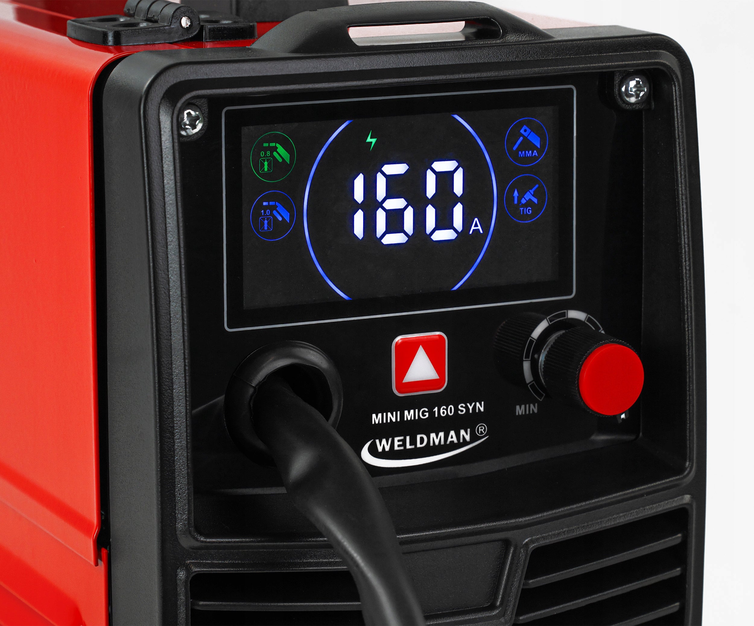 Welding machine MIGOMAT semi-automatic gas-free Weldman MIG 160 FCAW FLUX Synergy Manufacturer code 103128