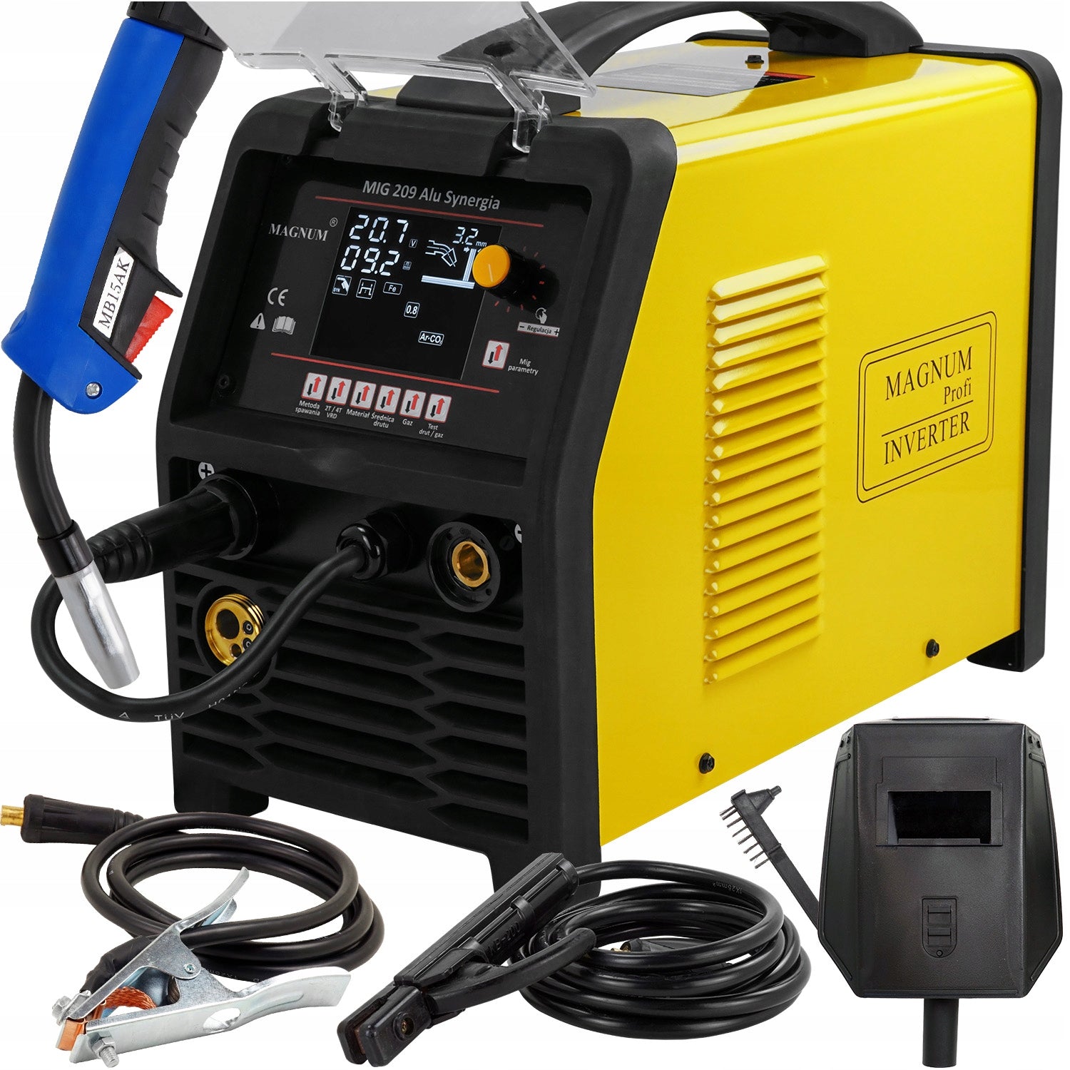 Welding machine Magnum MIG 209 Alu Synergy 200A