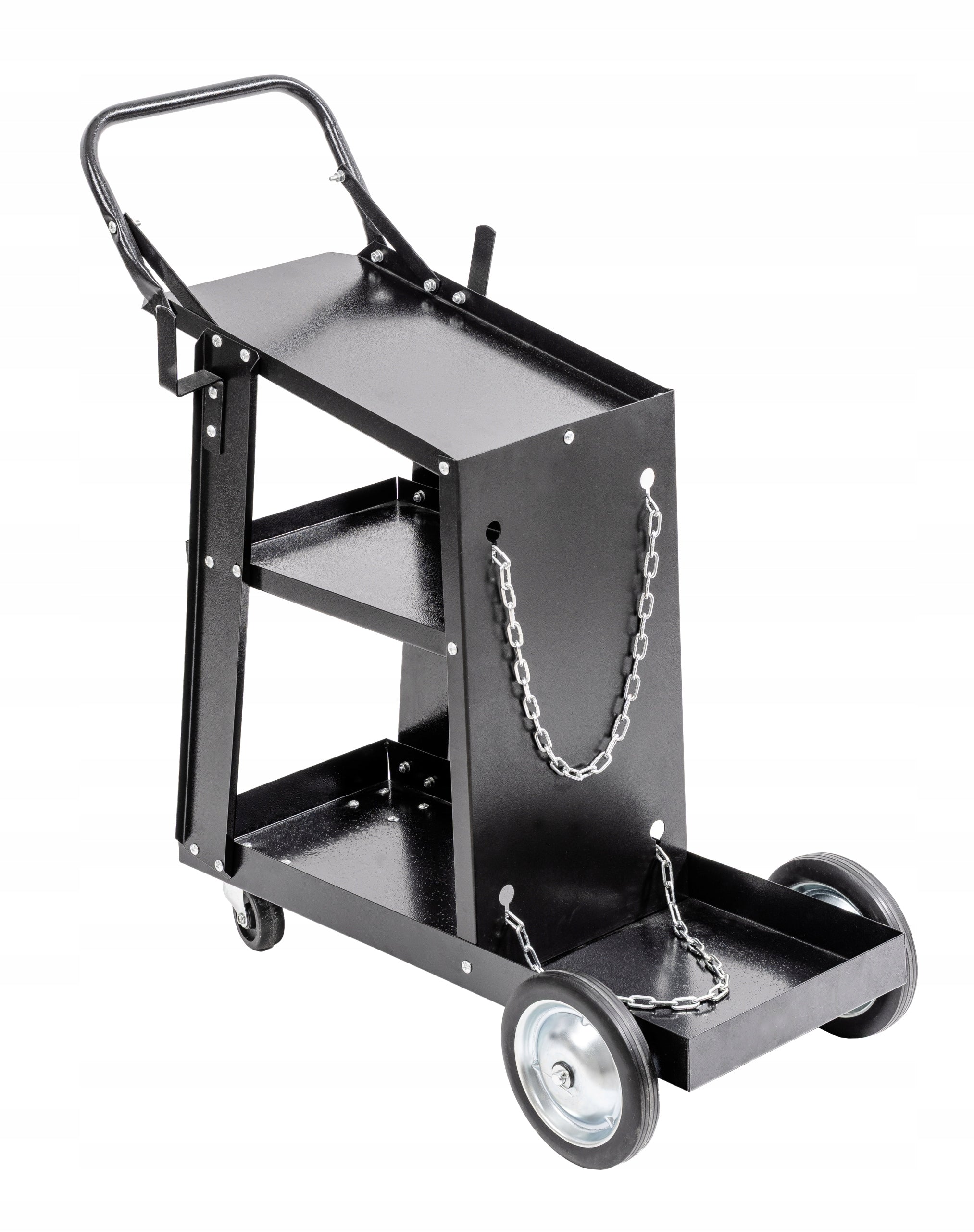 Welding trolley for welding machine Cylinder shelf Stable Mobile 4 shelves DEDRA Manufacturer code DES070