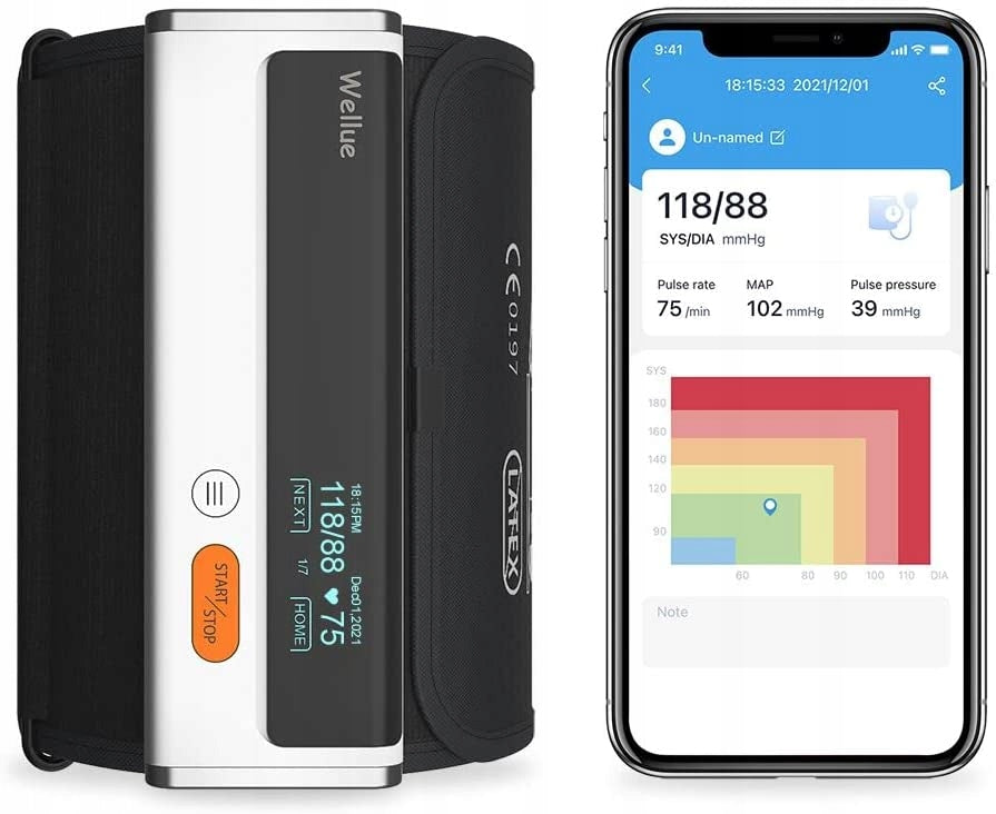 Wellue ViATOM Armfit Plus shoulder blood pressure monitor with ECG function TO1093