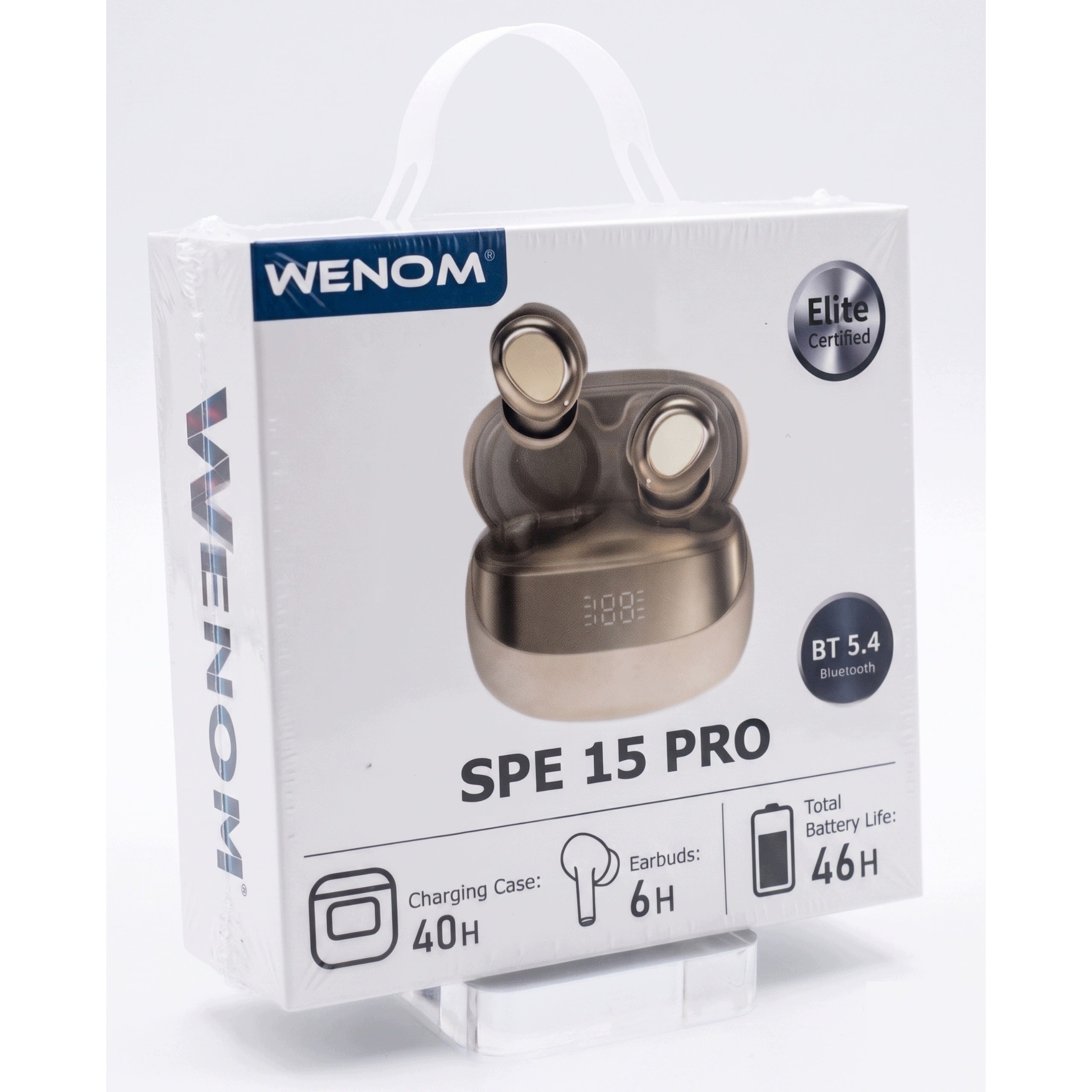 Wenom Spe 15 Pro Bluetooth MAX Wireless In-Ear Headphones Brand Wenom