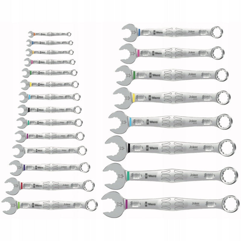 Wera Joker 6003 flat-eye wrenches 11 pieces 05020231001 Brand Wera