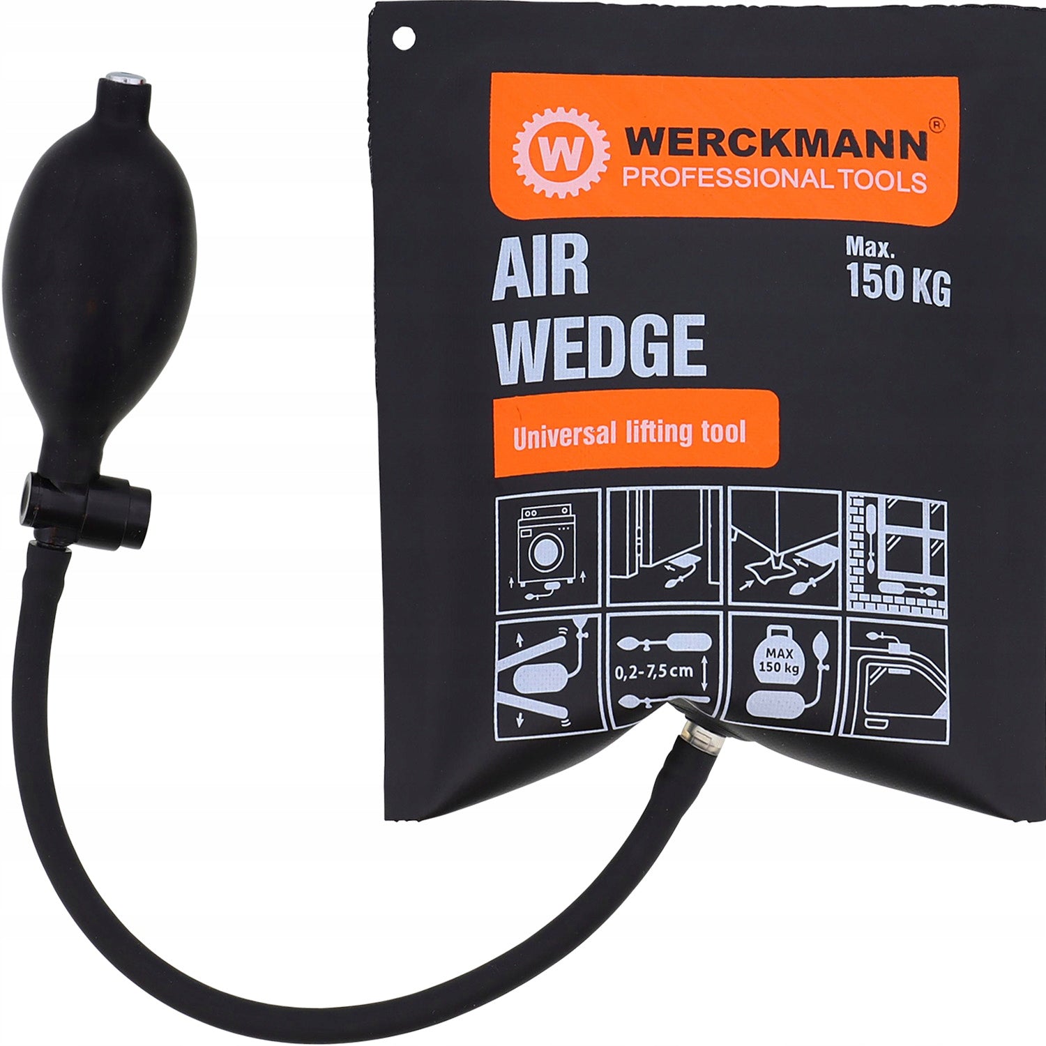 Werckmann pneumatic mounting cushion 150 kg 15x16