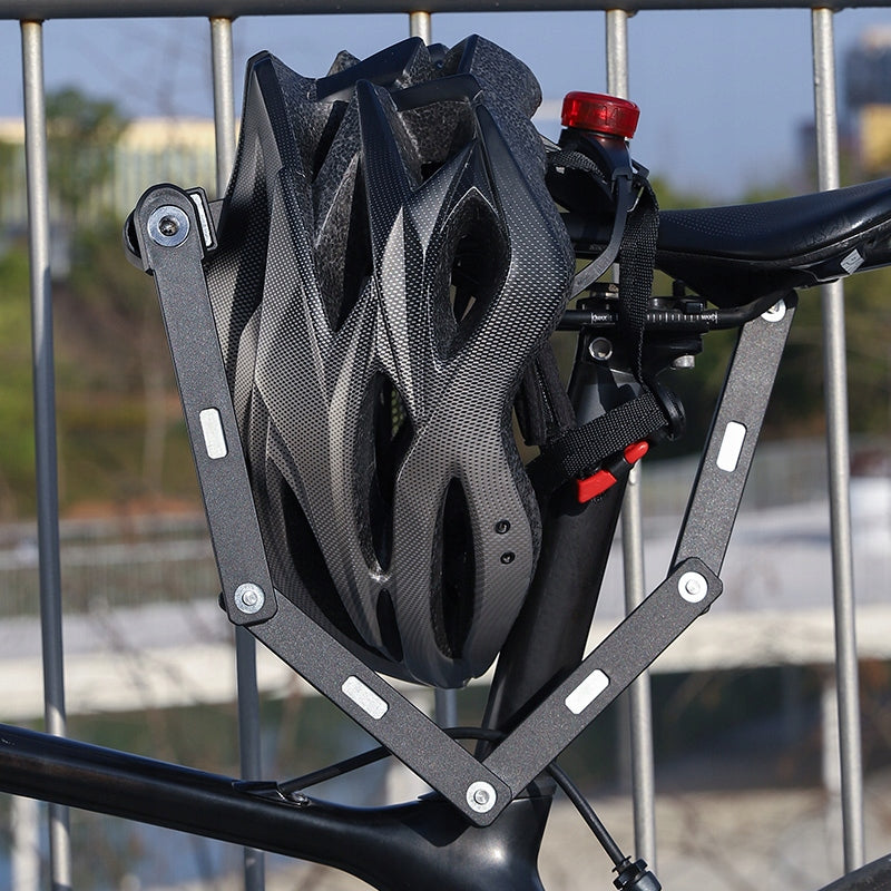 West Biking folding clasp security 87 cm black with key strong Lock type key lock
