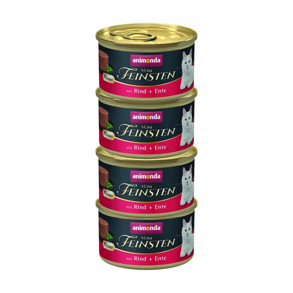 Wet Cat Food Animonda Vom Feinsten Mousse Mix of Flavors 85g*24pcs Brand Animonda