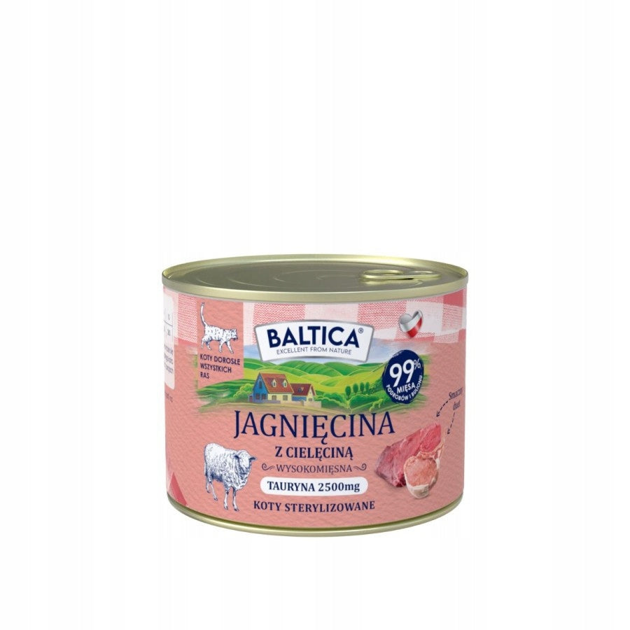 Wet Cat FoodBALTICA Lamb with Veal 185 g