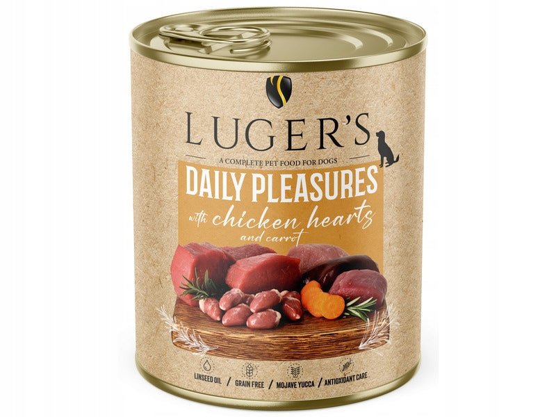 Wet Dog Food Luger's Daily Pleasures Chicken and Carrot 800 g Trade name other