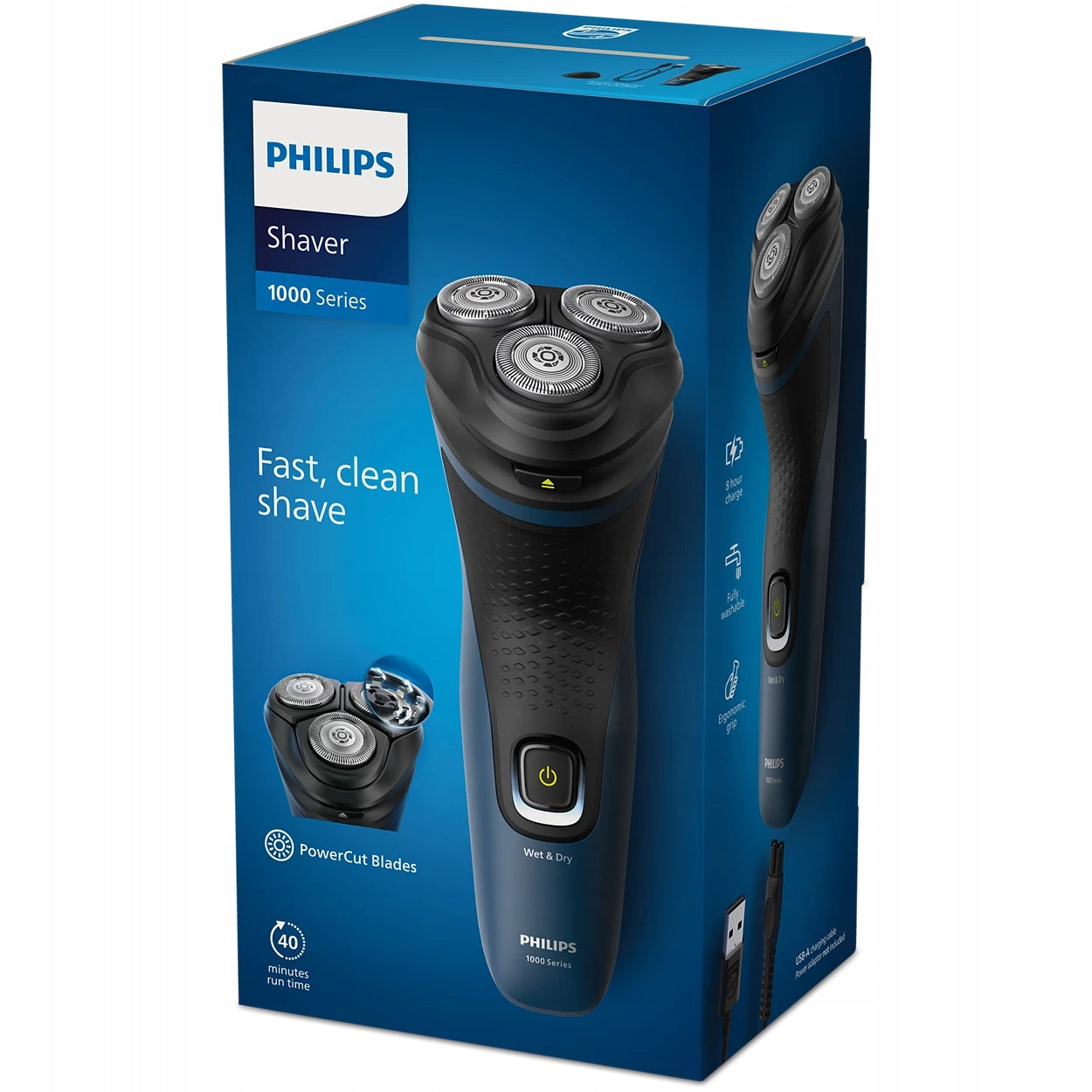 Wet and dry head shaver Philips aku-network Manufacturer code Maszynka Philips Series 1000 shaver
