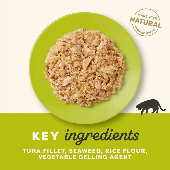 Wet cat food APPLAWS Cat Tuna and seaweed in broth can 70g Manufacturer code 1009CE-A