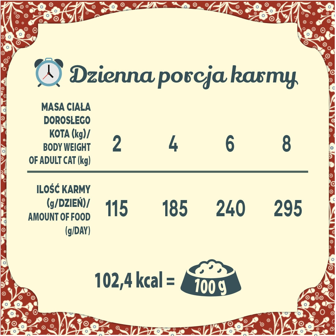 Wet cat food FOLK Masurian delicious deer dish 85 g Brand Folk