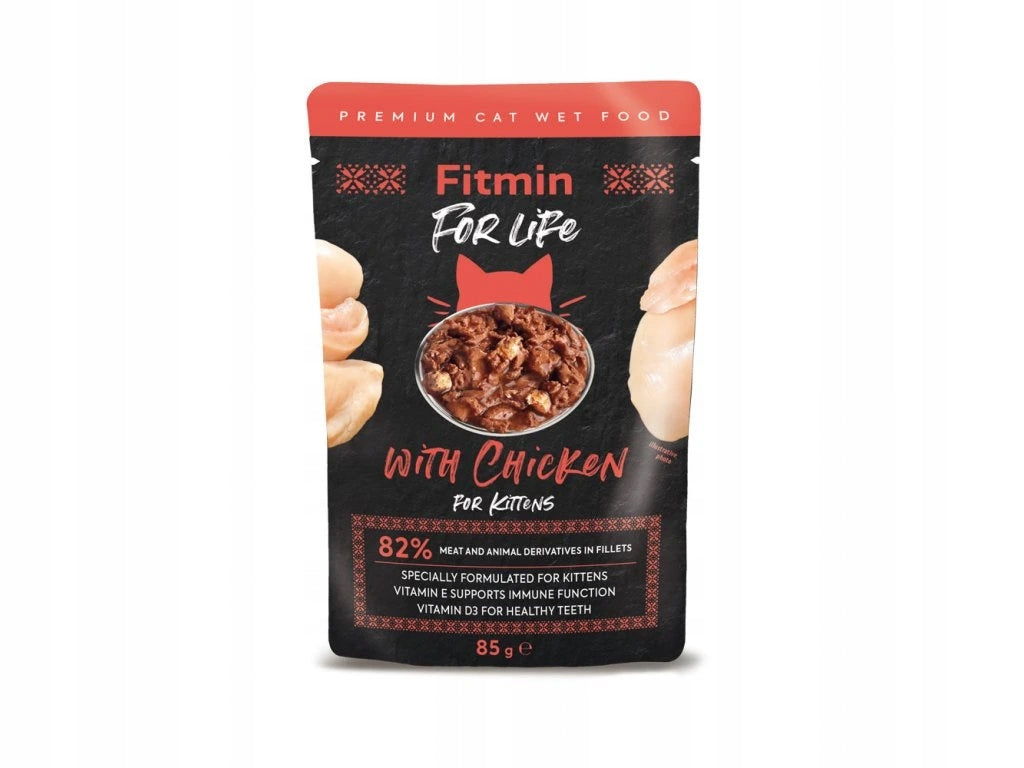 Wet cat food Fitmin chicken
