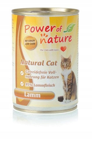 Wet cat food Power of Nature lamb 400g