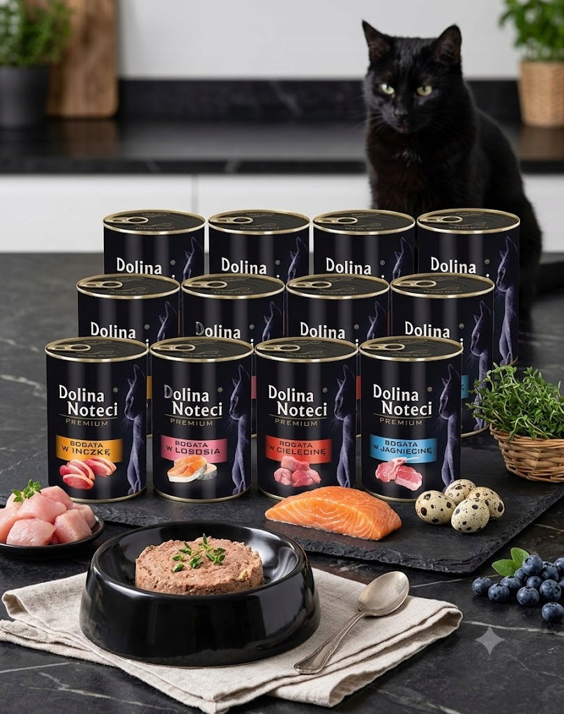 Wet cat food rich in lamb 400g Dolina Noteci Premium Brand Dolina Noteci