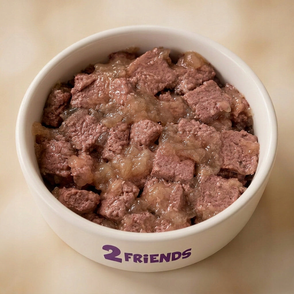 Wet dog food 2 Friends poultry 71% meat pieces sauce 5x1240g + 1 Freebie Manufacturer code 4820255196435
