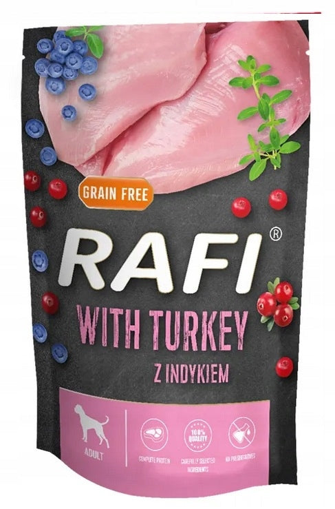 Wet dog food DOLINA NOTECI RAFI sachets mix of flavors 12x300g Manufacturer code 5903726901109