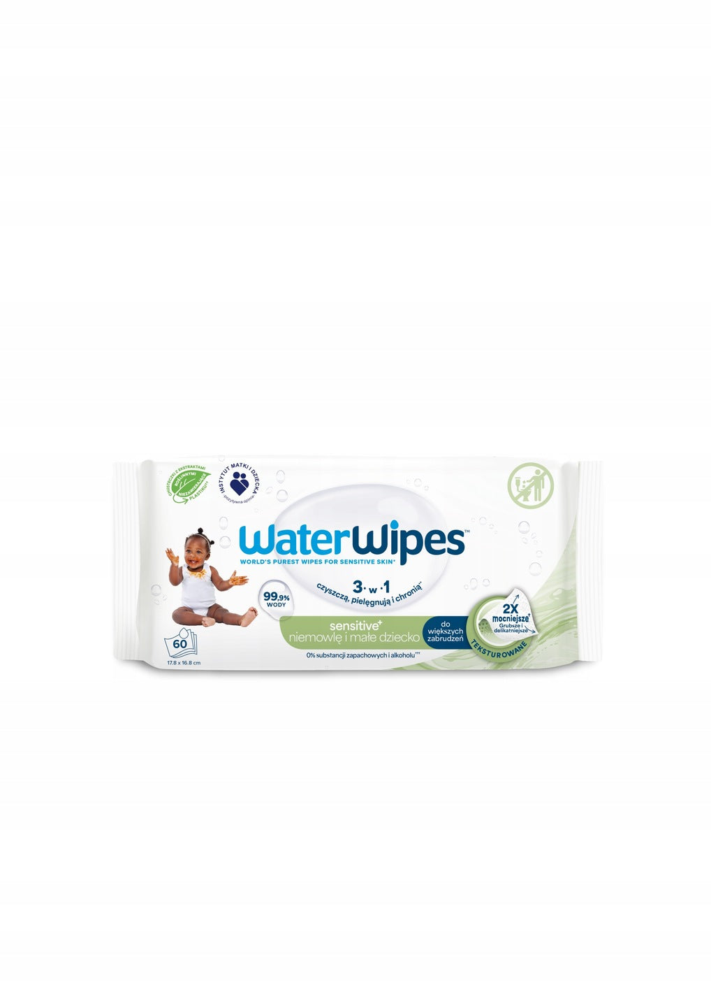 Wet wipes 99,9% water WaterWipes 4x60 for children biodegradable Manufacturer code WWP00081