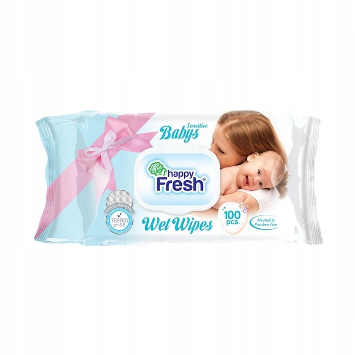 Wet wipes Happy Fresh 1 x 100 pcs.