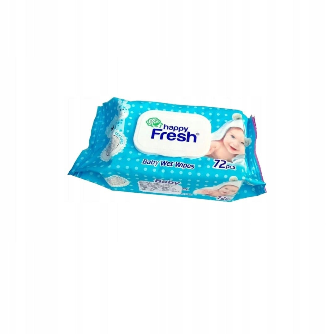 Wet wipes Happy Fresh A72 with clip Packaging status original