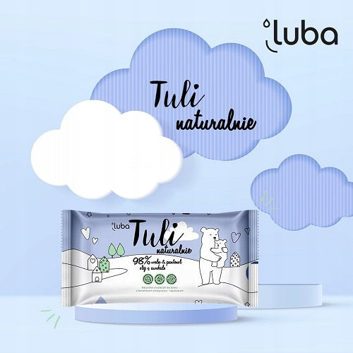 Wet wipes Luba with avocado oil 50 pieces For baby DATA Packaging status original