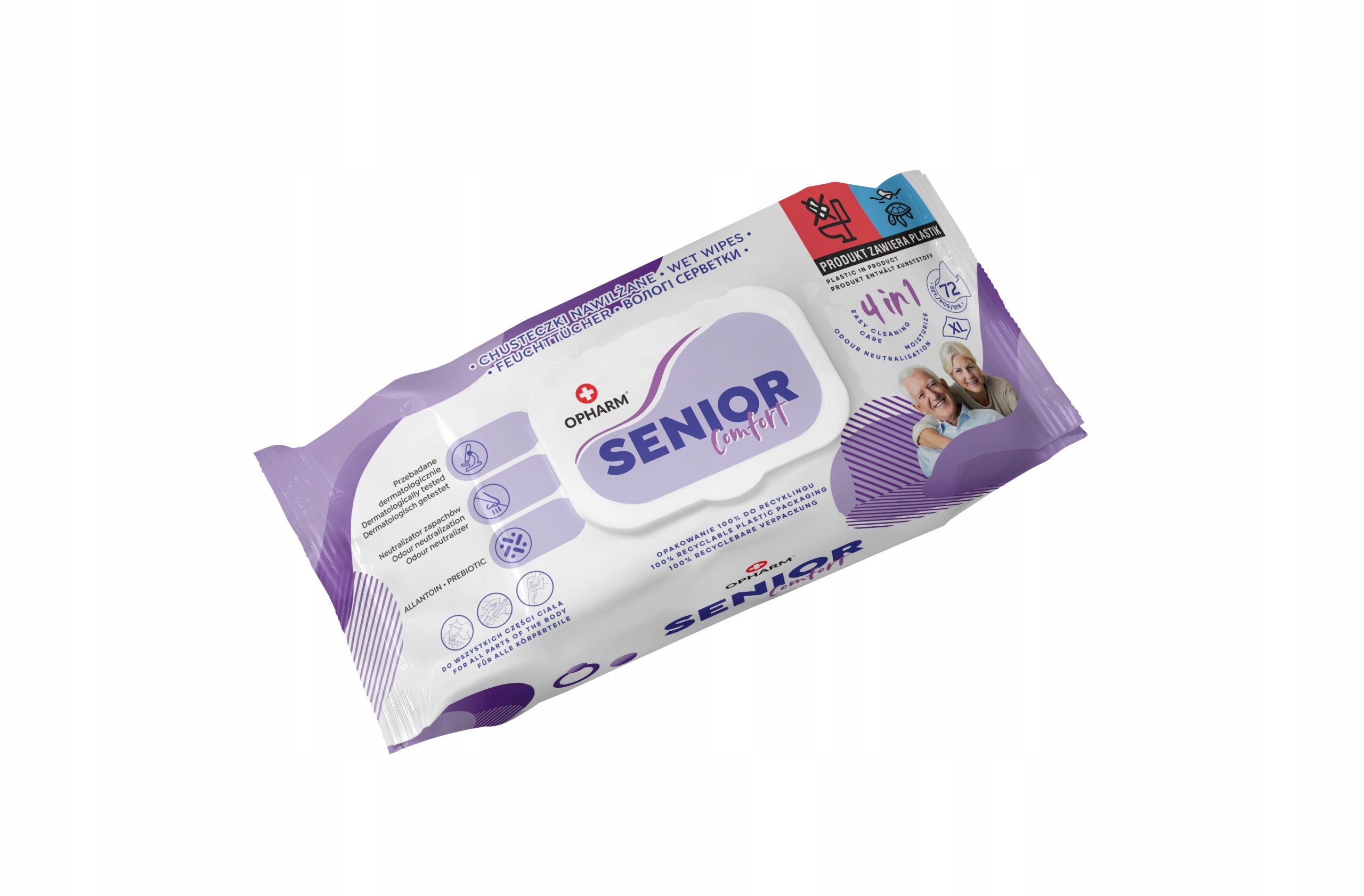 Wet wipes Senior Comfort 72pcs EAN (GTIN) 5904302086036