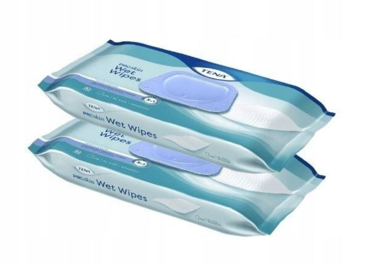 Wet wipes TENA Wet Wipes 2x48 pcs wet cleaning