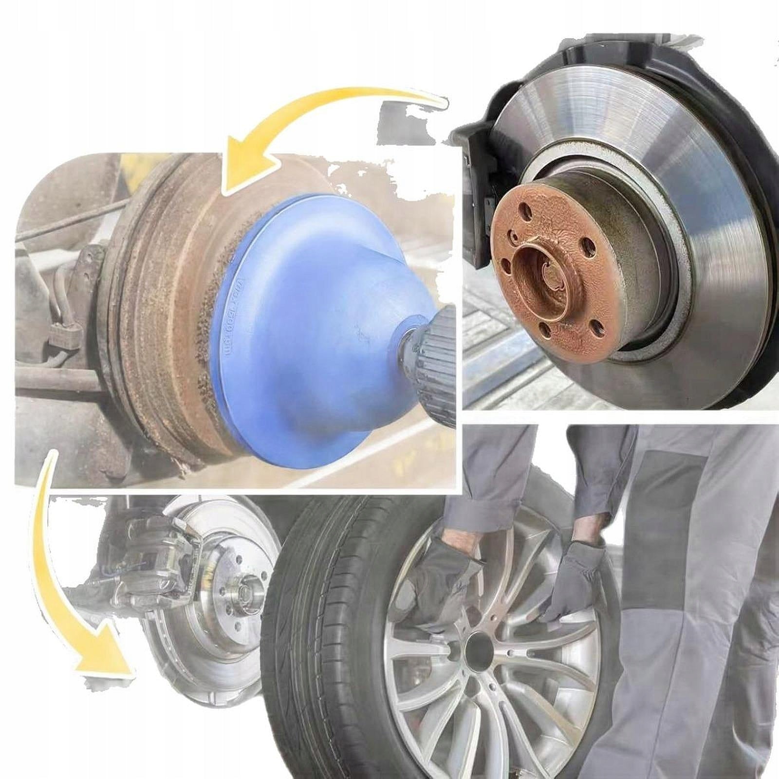 Wheel Hub Grinder Cleaning Tool Grinding Discs Universal Sanding Disc Pad Brand no brand