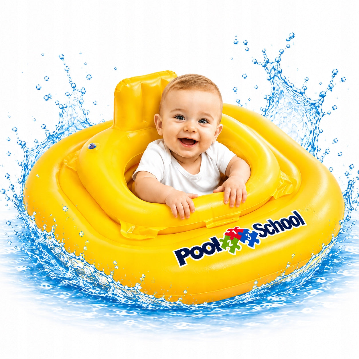 Wheel Inflatable Wheel For Learning Swimming Seat Backrest Intex 56587