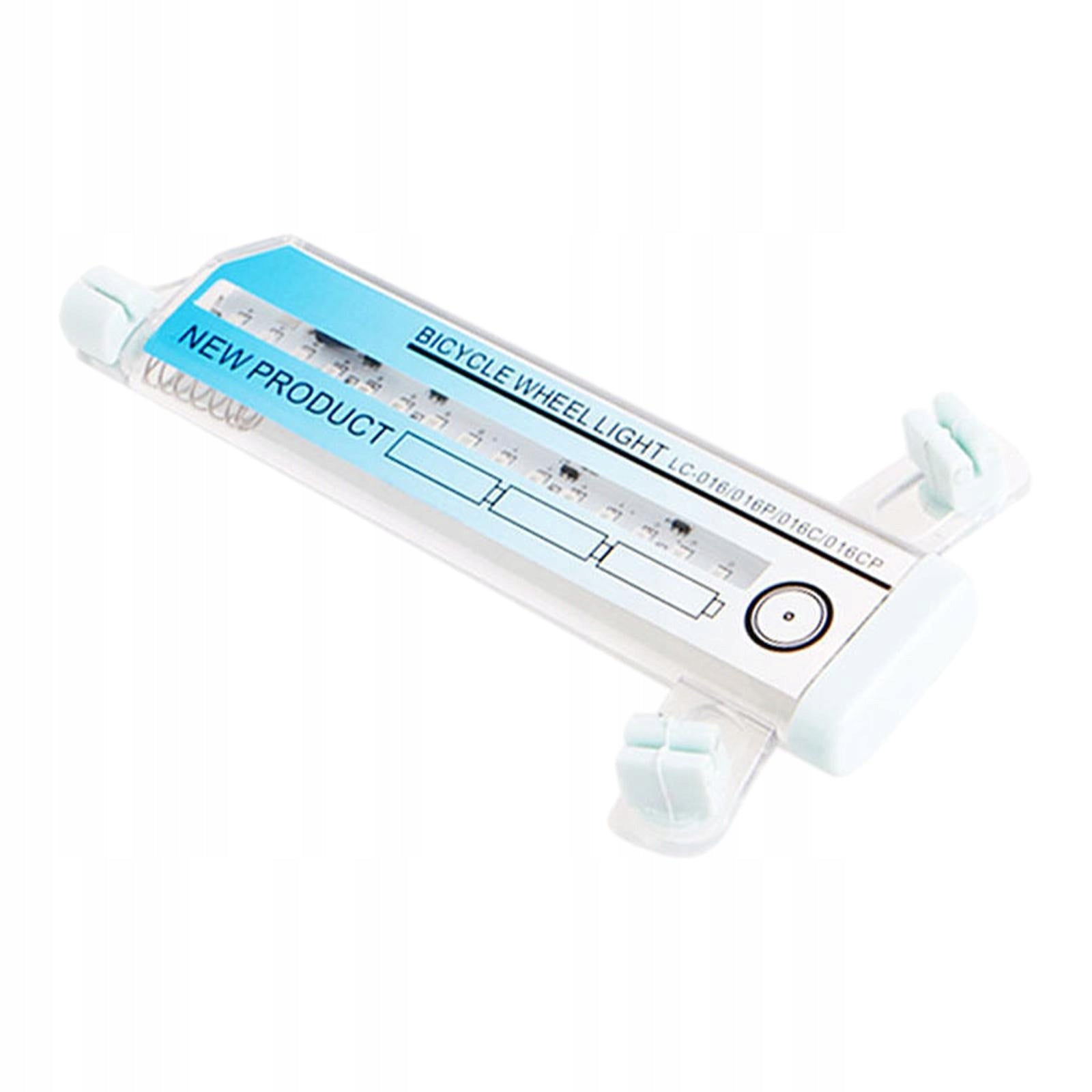 Wheel Lights, Safety Spoke, Waterproof, Easy Installation, Automatic Color blue