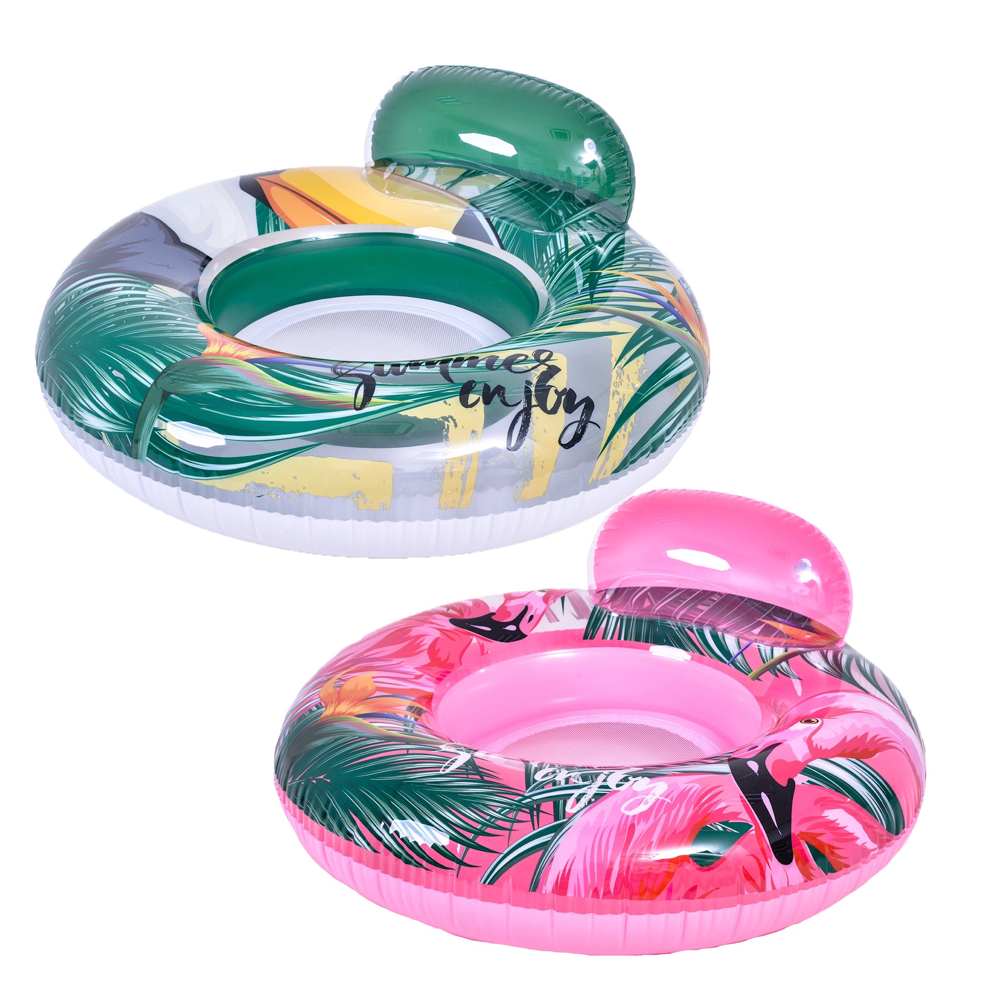 Wheel SWIMMING SOFA WITH MESH TROPICAL WORLD 2 designs