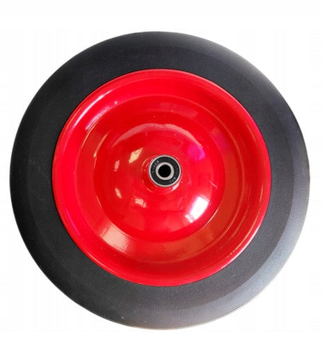 Wheel for wheelbarrow concrete mixer or trolley full rubber fi 325mm for axle 12/100mm Manufacturer code 000-357-325