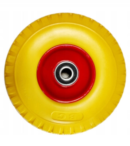 Wheel full PU wheel for trolley 260mm foam 3.00-4 Łk Fm for axle 20/75mm Manufacturer code 000-404-260