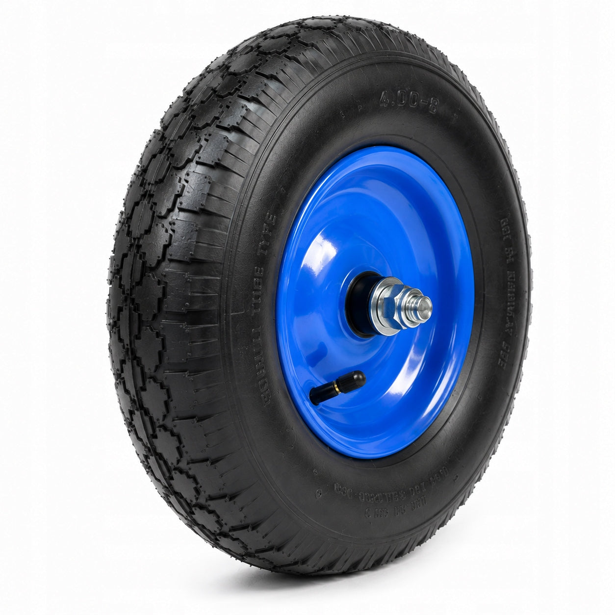 Wheel wheel for wheelbarrow 4.80/4.00-8 6PR Pumped axle 12x150 mm Strong 6 Fibers EAN (GTIN) 5903855082793