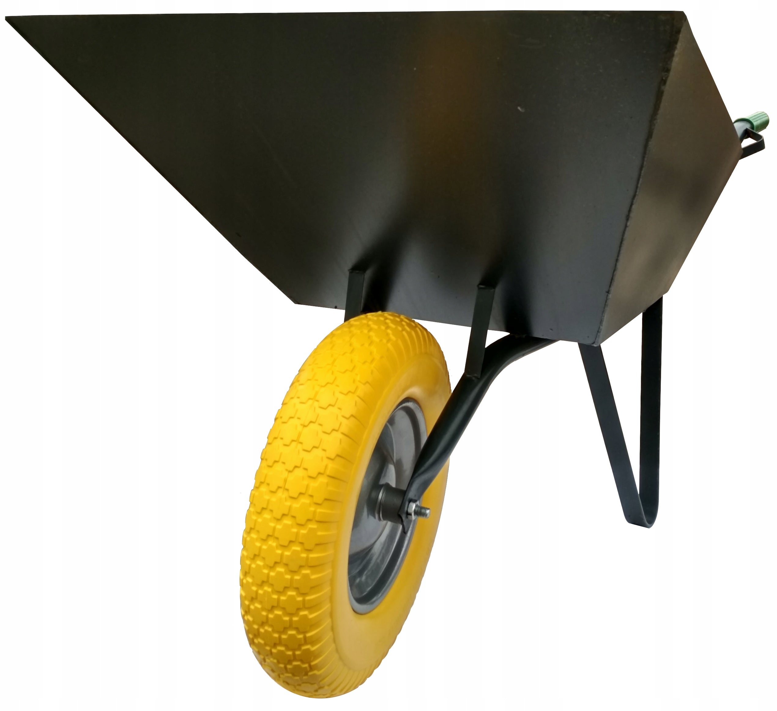Wheelbarrow wheel 4.80/4.00-8 full foam 12x100 + axle Length 100 m